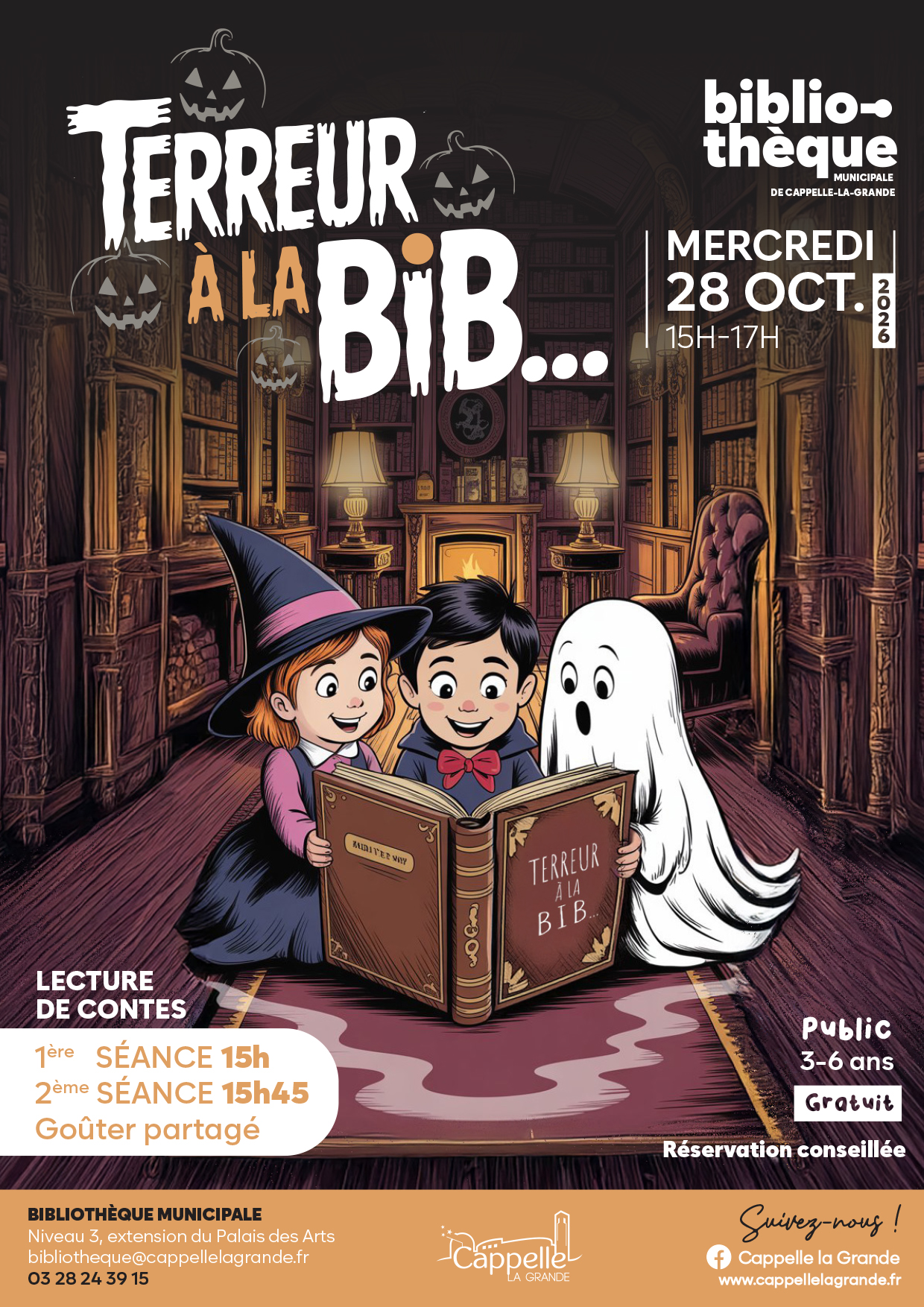 Terreur à la bibliothèque