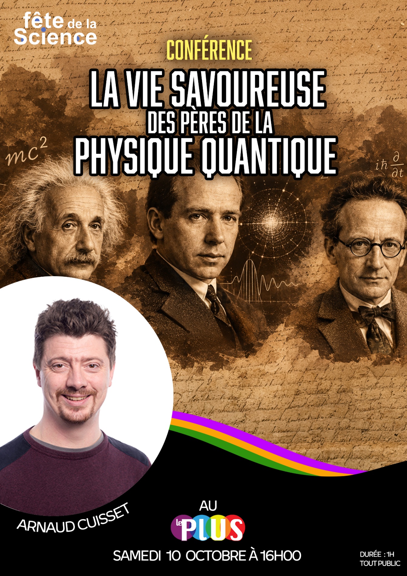 La vie savoureuse des pères de la physique quantique