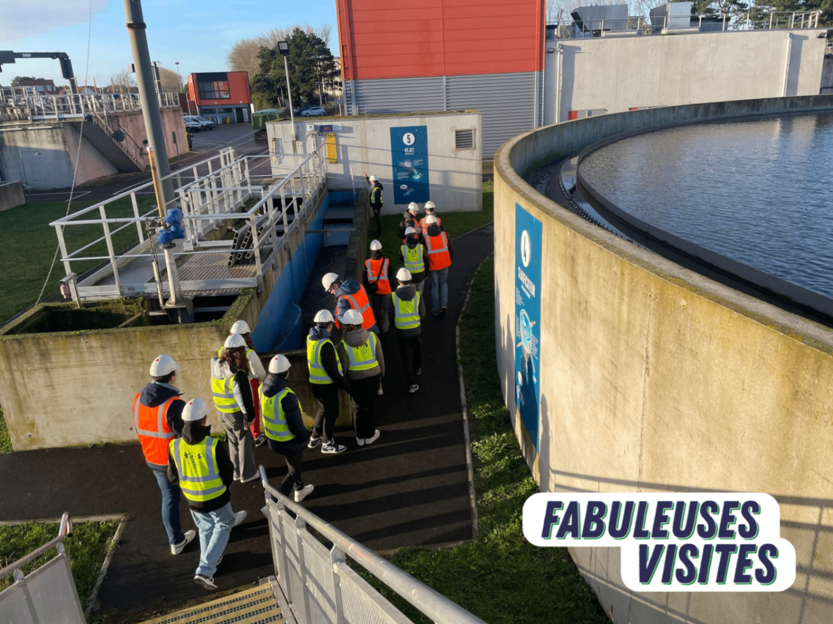 Fabuleuses Visites - Station d'épuration
