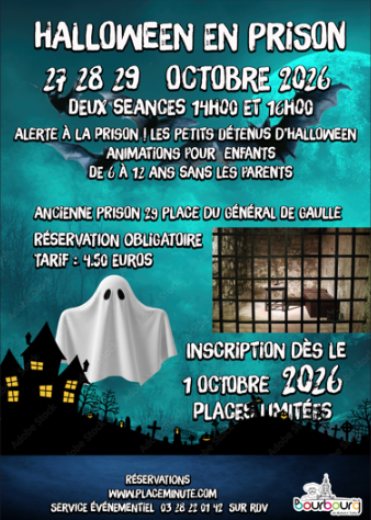 Halloween à l'ancienne prison: Alerte à la prison, les petits détenus d'Halloween !