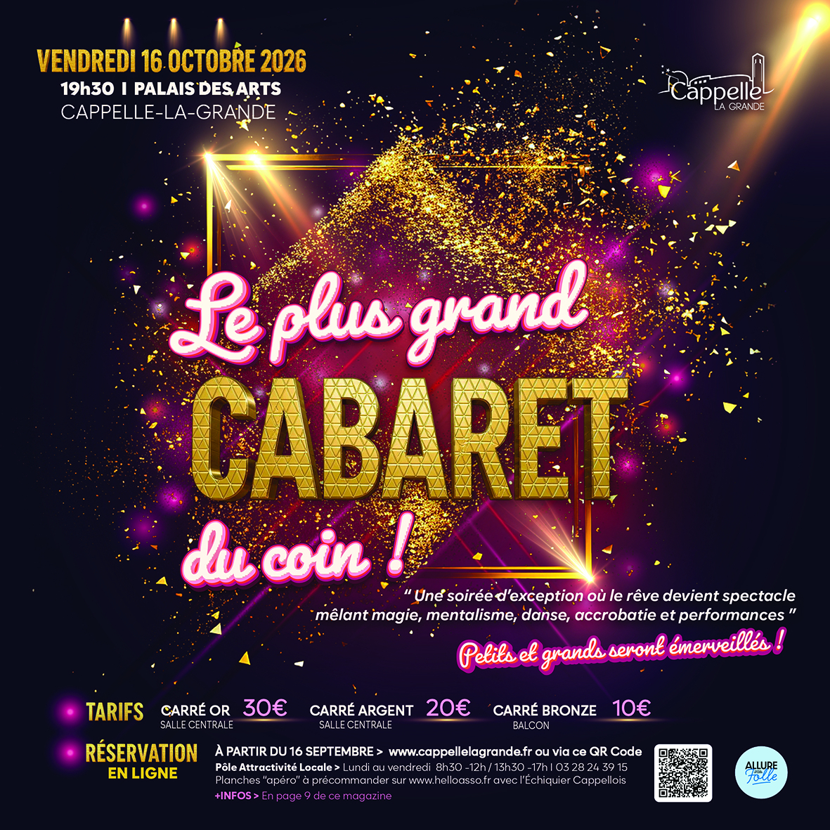 Le plus grand cabaret du coin !
